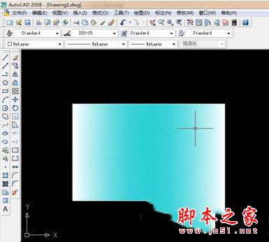 AutoCAD颜色填充效果图