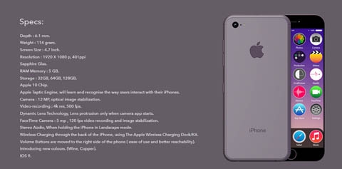 惊艳！苹果iPhone7五种配色概念视频欣赏