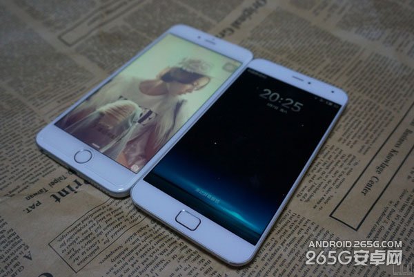 魅族MX4 Pro和iPhone6 Plus对比
