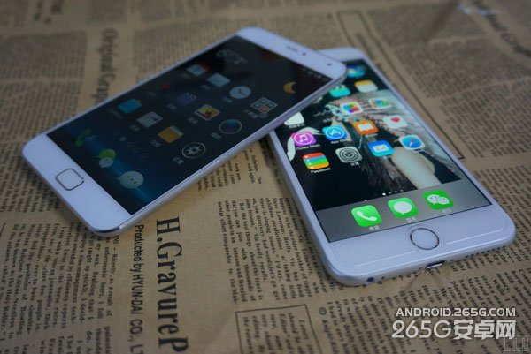 魅族MX4 Pro和iPhone6 Plus对比