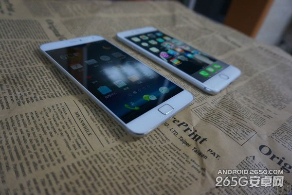 魅族MX4 Pro和iPhone6 Plus对比