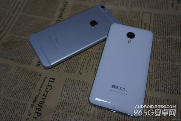 魅族MX4 Pro和iPhone6 Plus对比