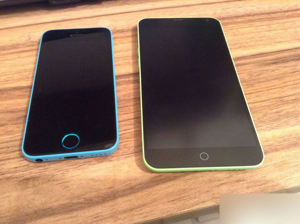 魅蓝Note与iPhone5C对比