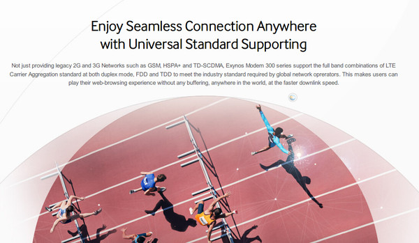 三星自己也推出了4G基带芯片