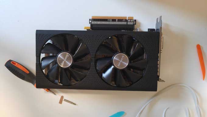450元捡到的蓝宝石RX570白金 4G版,开箱以及更换硅脂分享