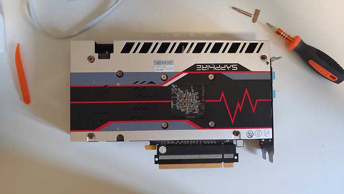 450元捡到的蓝宝石RX570白金 4G版,开箱以及更换硅脂分享