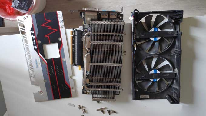 450元捡到的蓝宝石RX570白金 4G版,开箱以及更换硅脂分享