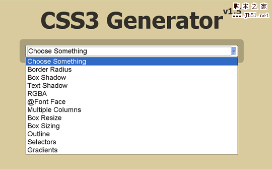 CSS3 Generators