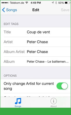 iOS8越狱插件TagExplorer 可随意修改歌曲信息