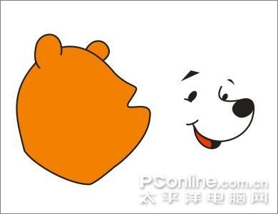 Coreldraw绘制可爱的小熊维尼教程
