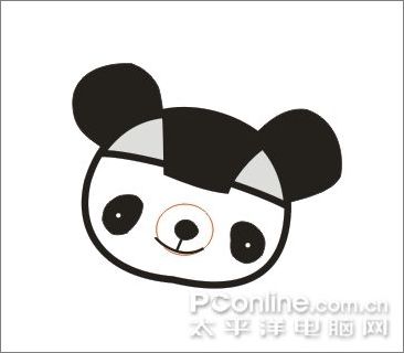 Coreldraw绘制奥运福娃晶晶