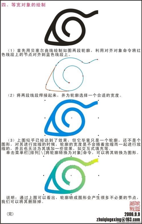 CorelDRAW勾线技法_脚本之家www.jb51.net转载