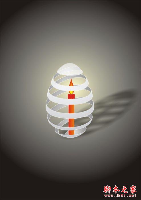 CDR简单绘制削皮效果 脚本之家教程