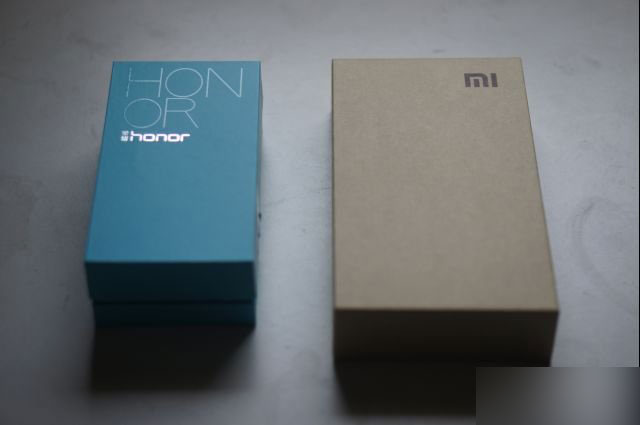 小米Note和荣耀6Plus对比开箱