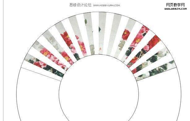 CorelDRAW教程:绘制逼真的折扇_脚本之家