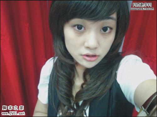 美图秀秀P图 个性十足复古美女照片-www.jb51.net