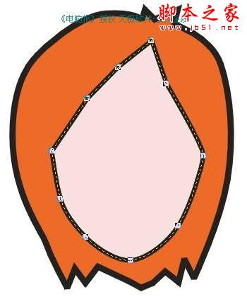 CorelDRAW插画实例剖析:我的卡通女友