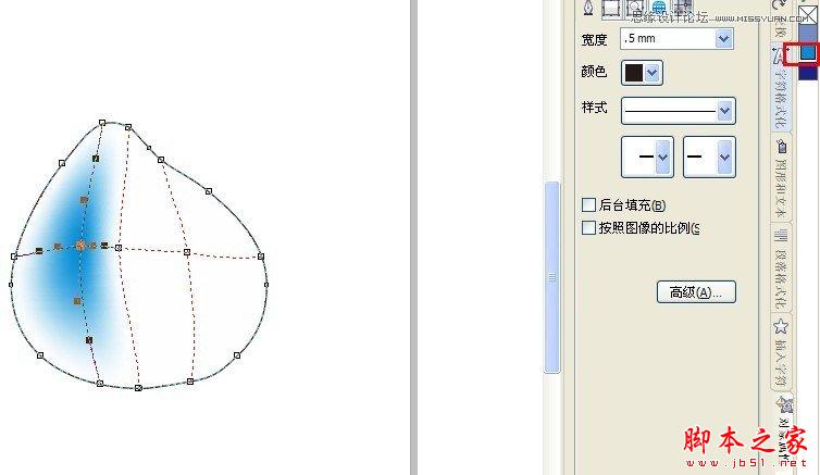 CorelDRAW解析网状填充运用教程,脚本之家
