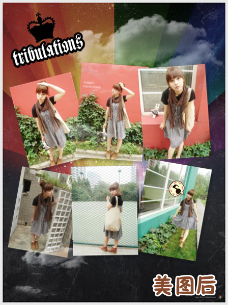 网络美女YUMMY教你做美图之自由拼图篇