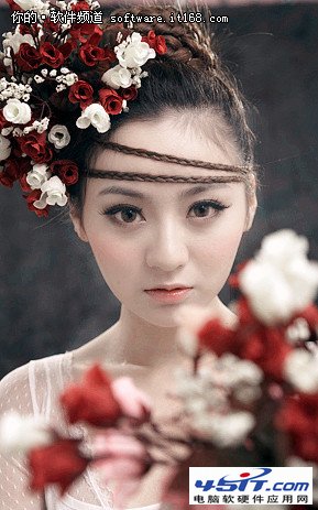 美图秀秀揭秘影楼后期 一秒将黯淡变清晰