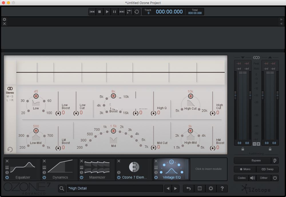 iZotope Ozone 7 Advanced for Mac(臭氧7母带处理)