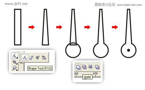 CorelDraw绘制超真实的手表教程,PS教程,思缘教程网