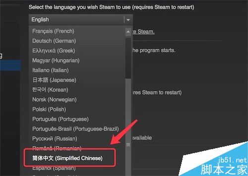 MAC版steam怎么设置中文?steamMAC版中文语言设置教程