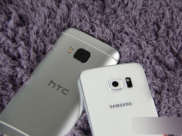 三星S6 Edge和HTC One M9对比图赏