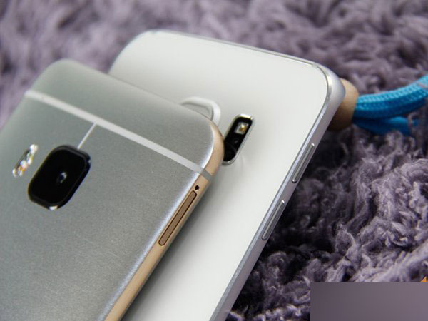 三星S6 Edge和HTC One M9对比图赏