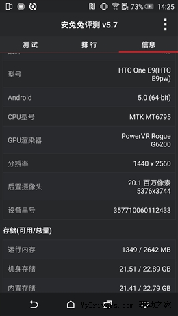 5.5寸2K看片神器！HTC One E9+评测