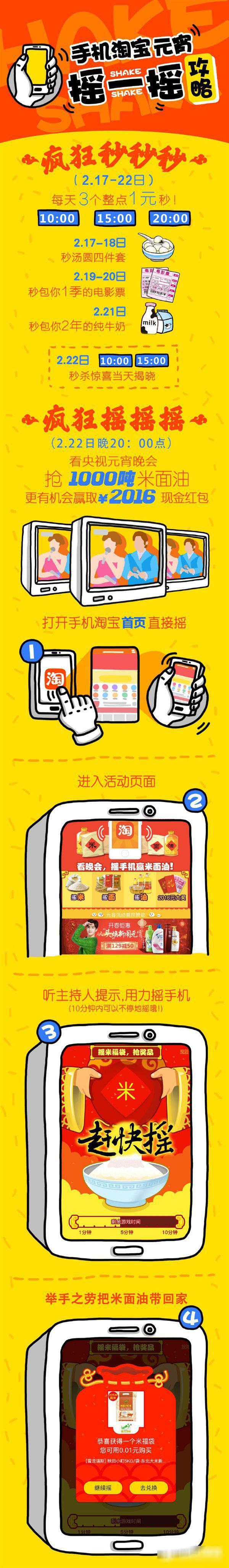 央视元宵晚会手机淘宝“摇一摇”攻略是什么 手机淘宝“摇一摇”攻略福利