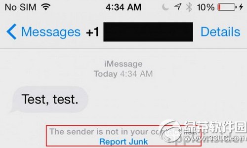 ios8.3新功能曝光 快速报告imessage垃圾短信    