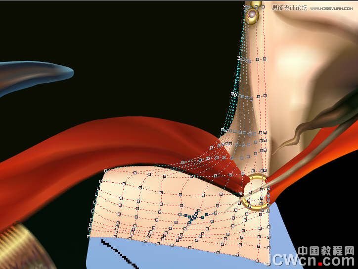 CorelDRAW巧用网格工具绘制恶魔谷插画,