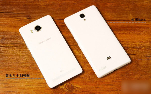 黄金斗士S8畅玩对比红米Note 谁更强？ 