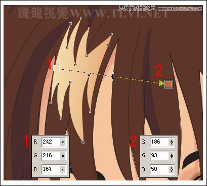 CorelDRAW绘制时尚风格的美少女漫画,破洛洛
