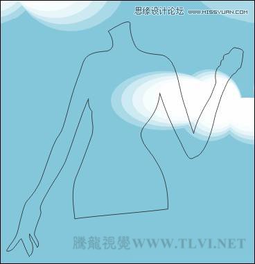 CorelDRAW绘制卡通风格的时尚美女教程,破洛洛