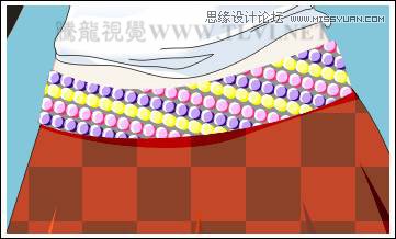 CorelDRAW绘制卡通风格的时尚美女教程,破洛洛