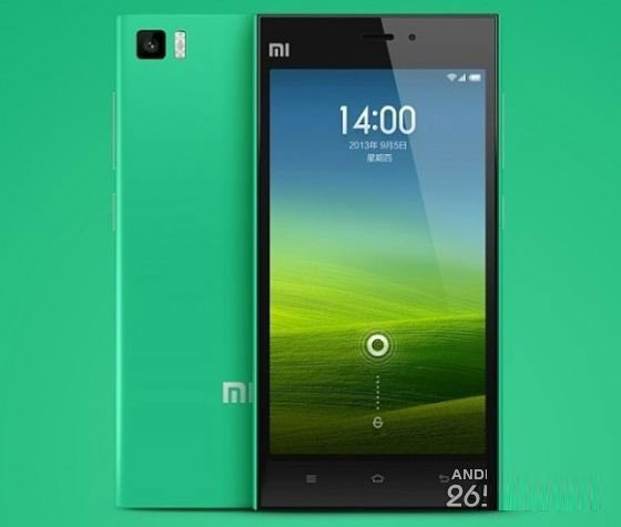 绿色版小米手机3开售