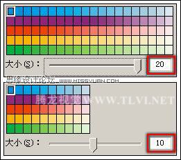 在CorelDRAW中为对象填选择颜色,破洛洛