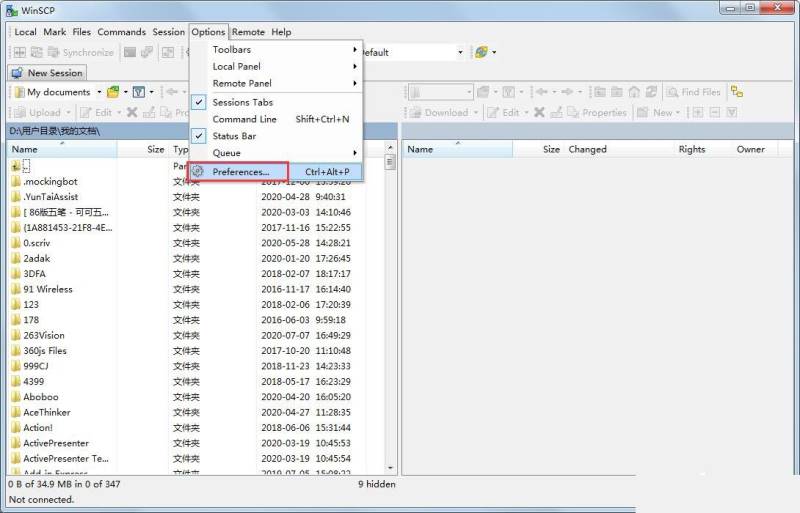 WinSCP怎么更改语言？