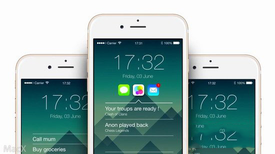 ios9锁屏界面曝光：Quick Access快进访问