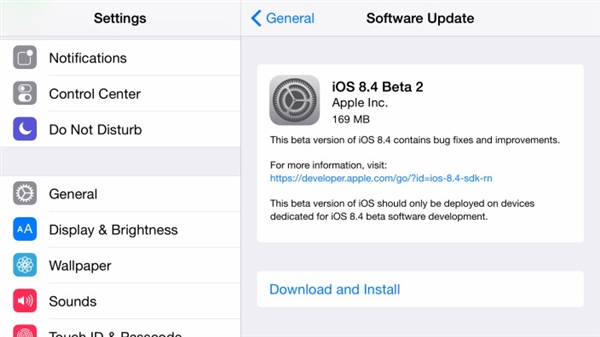 iOS 8.4 Beta 2发布：音乐应用洗心革面