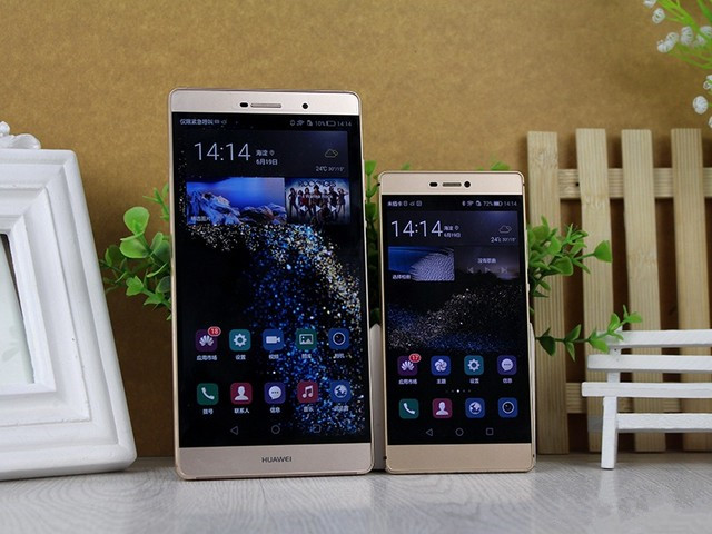 一家人两张"脸" 华为P8对比华为P8max 