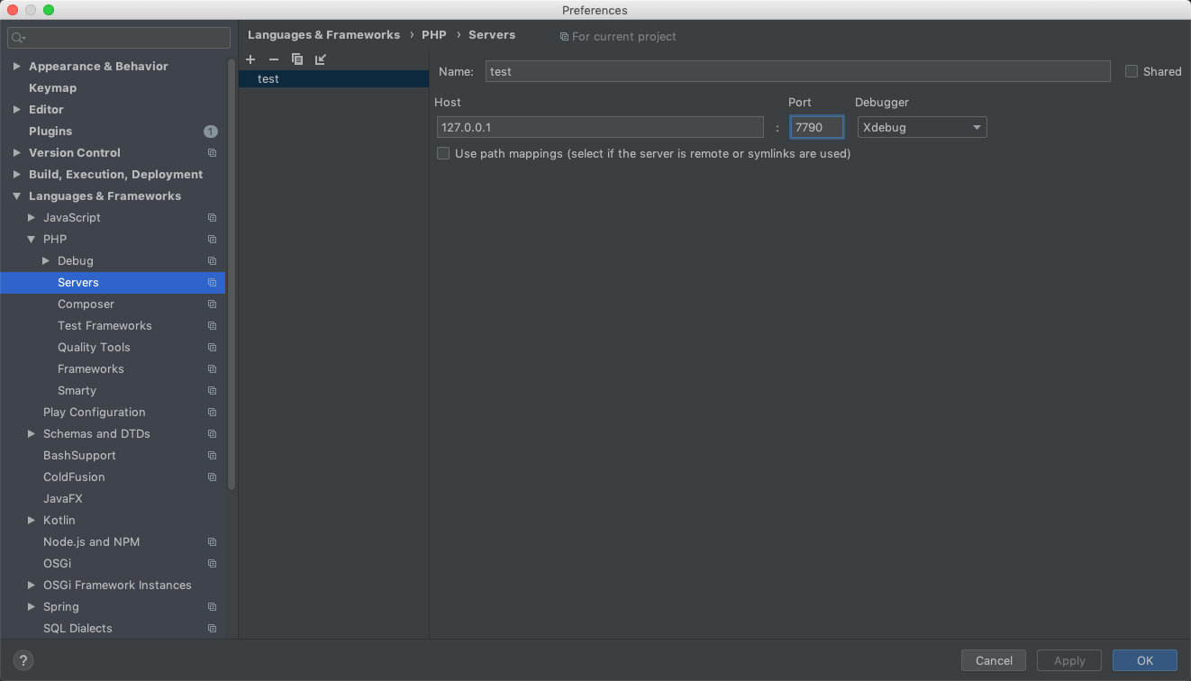 IDEA-PHP-Servers