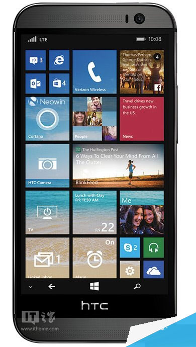 WP8.1版HTC One M8高清渲染图