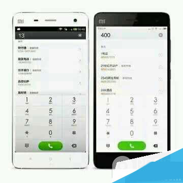 MIUI 6与MIUI V5对比图曝光 扁平化设计更亮眼