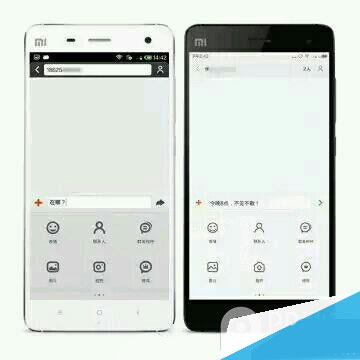 MIUI 6与MIUI V5对比图曝光 扁平化设计更亮眼