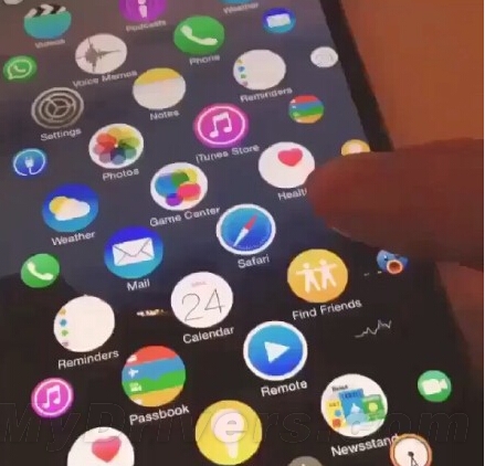 iOS 9界面曝光：彻底凌乱！