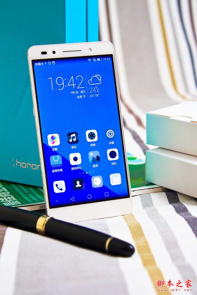 华为 荣耀7移动版开箱体验，简评