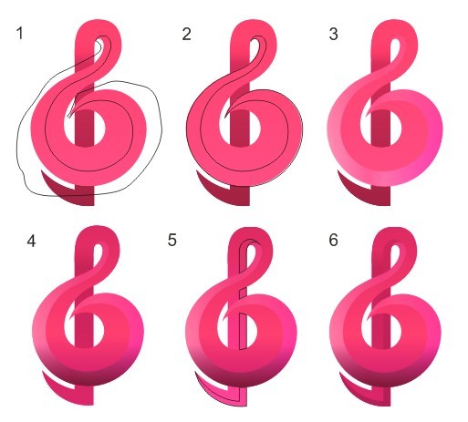 CDR制作立体标志 脚本之家 CDR实例教程